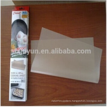 Non-stick ptfe cooking liner, Ideal for baking pan ,oven cooking ,bbq grilling